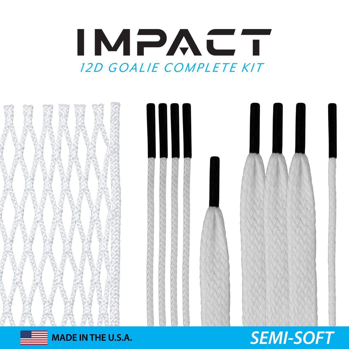 ECD 12D Impact Goalie Semi Soft Mesh Kit