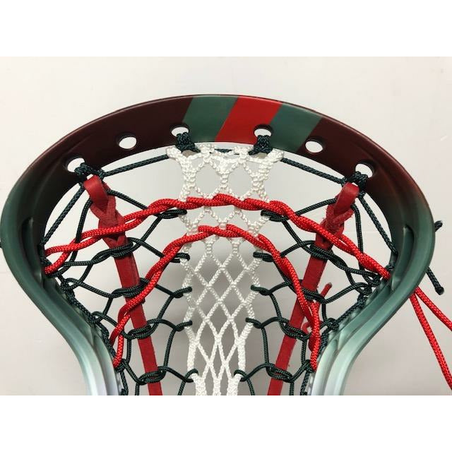 Dyed Gucci Themed StringKing Complete 2 Pro Midfield Women's Lacrosse Stick