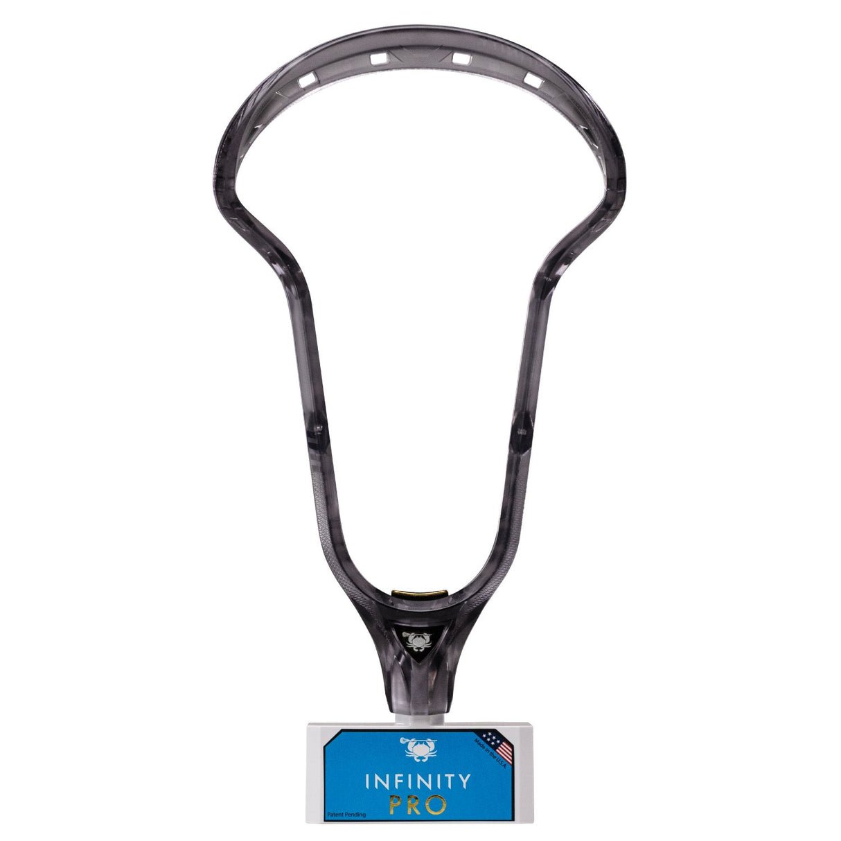 ECD Infinity Pro Women's Lacrosse Head Unstrung Smoke