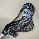 7 Diamond Hexagon Mesh Piece Black Mesh Carolina Blue Shooters