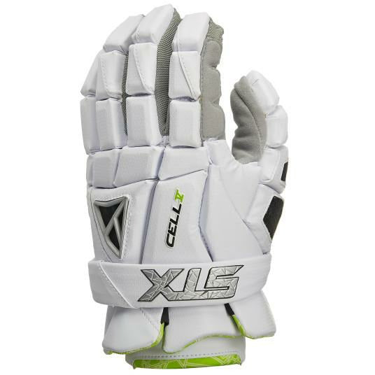 STX Cell 5 Lacrosse Gloves White