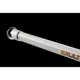 STX Exult Pro 10 Degree Women's Composite Lacrosse Handle White/Gold end cap