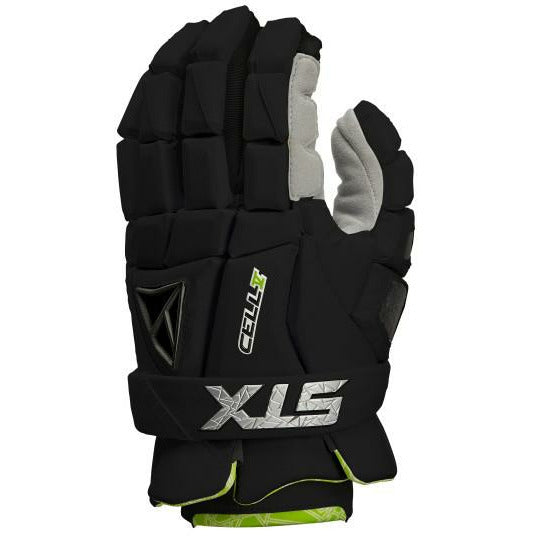 STX Cell 5 Lacrosse Gloves Black
