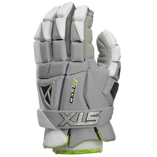 STX Cell 5 Lacrosse Gloves Grey