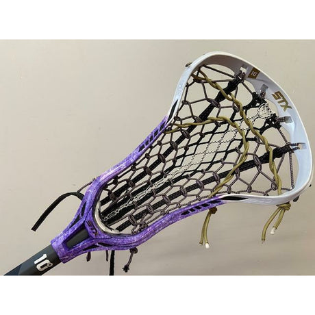 Custom Purple Fade Dyed STX Crux 600 with Comp 10 Handle and ECD Venom