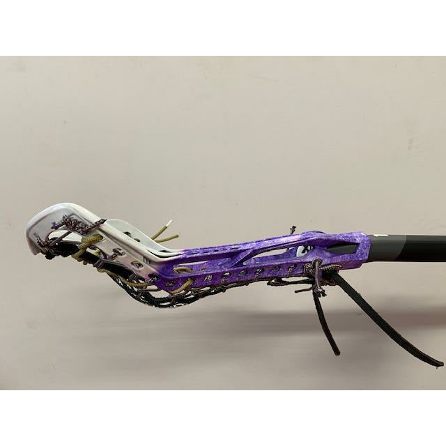 Custom Purple Fade Dyed STX Crux 600 with Comp 10 Handle and ECD Venom