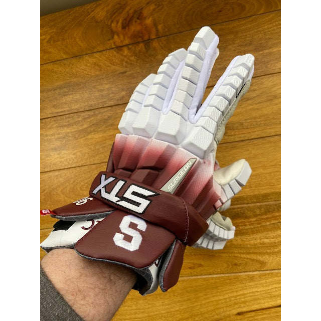 Custom lacrosse hot sale goalie gloves