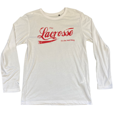 It's The Real Thing Long Sleeve Lacrosse Tee