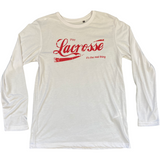 It's The Real Thing Long Sleeve Lacrosse Tee