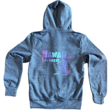 Hawaii Lacrosse Zip Up Hoodie