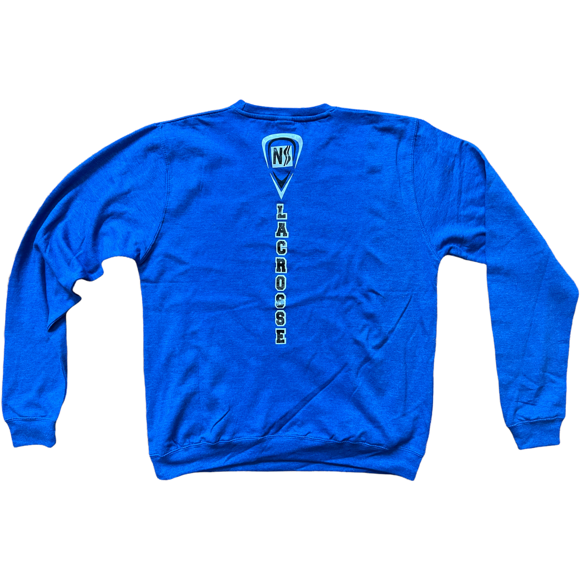 Northern Soul Lacrosse Sweatshirt Royal Blue