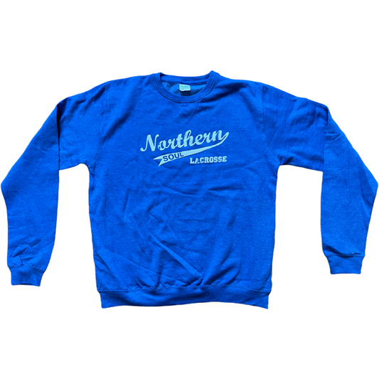 Northern Soul Lacrosse Sweatshirt Royal Blue