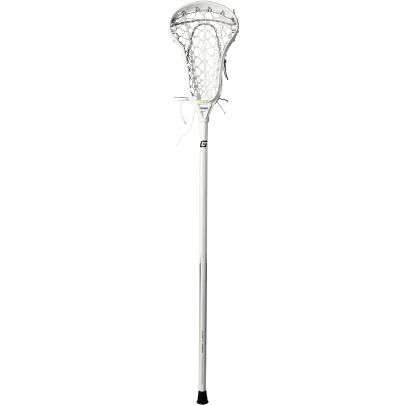 White Gait Apex women's lacrosse stick