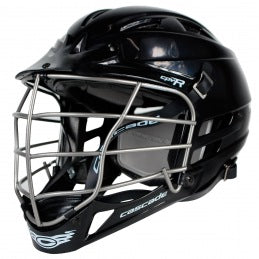 Cascade CPVR Lacrosse Helmet Black with Silver Mask