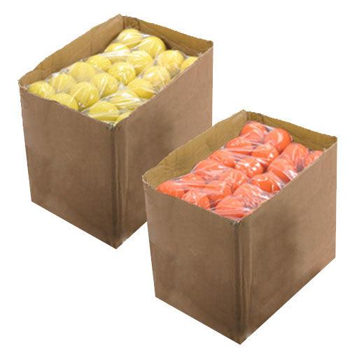 Case of 120 Yellow or Orange Lacrosse Balls