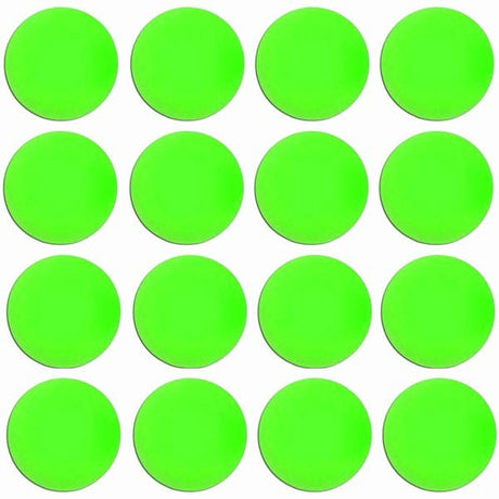 12 Neon Green Lacrosse Balls