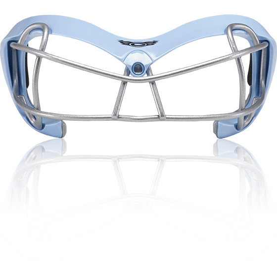 Cascade Poly Arc Women's Lacrosse Eye Mask Goggles Carolina Blue