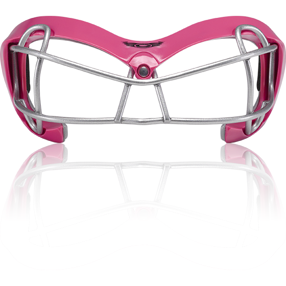 Cascade Poly Arc Women's Lacrosse Eye Mask Goggles Pink
