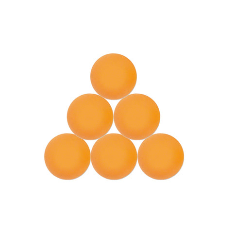 6 Pack of Orange Lacrosse Balls