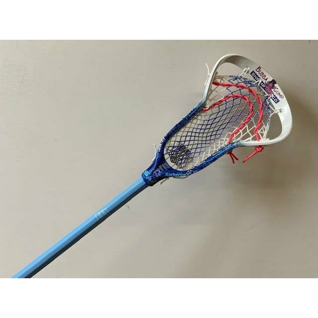 Custom "Bubba Gump" Dyed Epoch Purpose Women's Stick with Ignite Mesh on Blue Handle