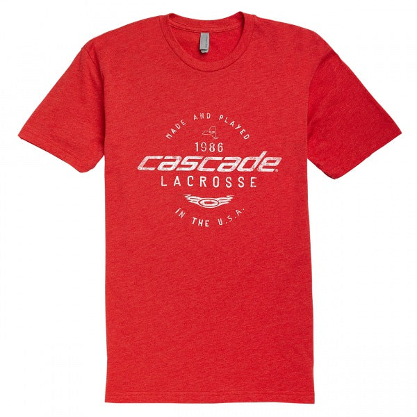 Cascade 1986 T-Shirt Tee Red