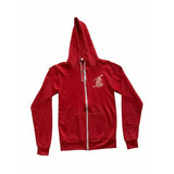 Women's Hawaii Zip Up Hoodie Red